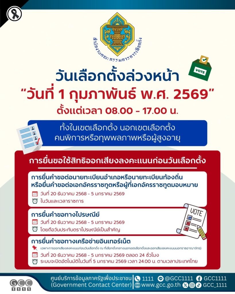 เลือกตั้งล่วงหน้า